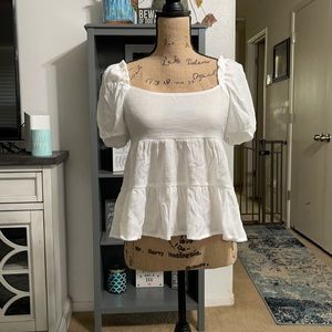 EUC Divided by H&M top size XS